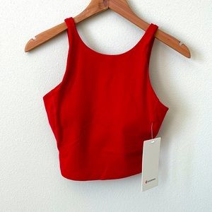 NWT Lululemon Align High-Neck Tank Top
Dark Red Size 6